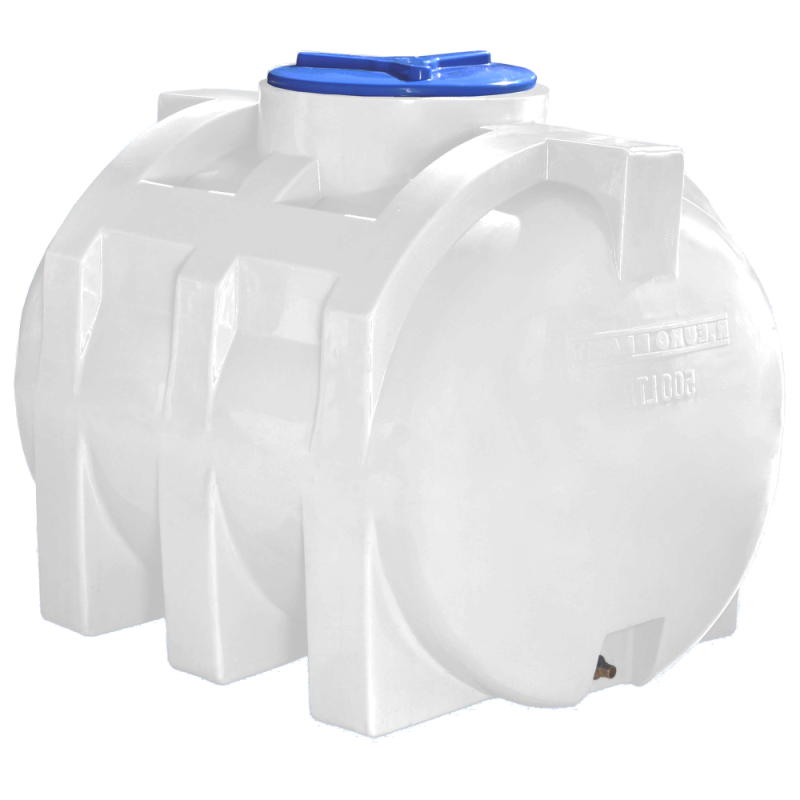 Ємність 500 л горизонтальна Рото Європласт